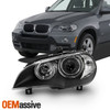 For 2007-2010 BMW E70 X5 Xenon [HID w/AFS] Projector Black Headlight Driver Left