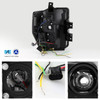 For 08-10 F250/F350 SuperDuty SwitchBack C-Tube Signal Chrome Projector Headlamp