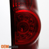 Fits 2005-2015 Tacoma Pickup Full Red Lens Tail Lights Brake Lamps Set Combo