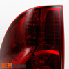 Fits 2005-2015 Tacoma Pickup Full Red Lens Tail Lights Brake Lamps Set Combo