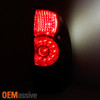 Fits 2005-2015 Tacoma Pickup Full Red Lens Tail Lights Brake Lamps Set Combo