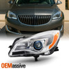 Halogen Projector Headlight For 2014-2017 Buick Regal Chrome Driver Left Side