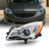 Halogen Projector Headlight For 2014-2017 Buick Regal Chrome Driver Left Side