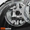 For 2005-09 Audi A4 S4 07-08 RS4 09 Cabriole Halogen Style Pair Black Headlights