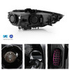 For 2015-2016 Audi A3 Quattro S3 HID/Xenon Non-AFS LED Projector Headlights Pair