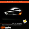 For 2015-2016 Audi A3 Quattro S3 HID/Xenon Non-AFS LED Projector Headlights Pair