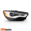 For 12 13-15 Audi A6 Quattro S6 HID LED DRL Non-AFS Projector Headlamp Passenger