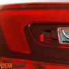 For 2014-2017 Buick Regal LED Running Red Clear Outer Tail Brake Lamp Left+Right