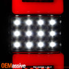 For 15-17 Ford F150 [O-LED Tube] Sequential Signal Black Smoked Tail Lights Pair