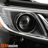 For 2018-2024 Toyota Camry L LE SE Halogen Type Black Headlights Right Passenger