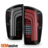 For 2016-2022 Toyota Tacoma LED Black Smoked Tail Lights Sequential Tube Signal