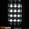 For 2016-2022 Toyota Tacoma Full LED Chrome Tail Lights Sequential Tube Signal