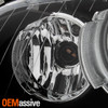 Pair HID Style Black Headlights For 05-09 Audi A4 S4 07-08 RS4 09 Cabriole LH+RH