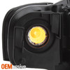 Pair HID Style Black Headlights For 05-09 Audi A4 S4 07-08 RS4 09 Cabriole LH+RH