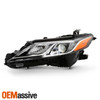 For 2018-2024 Toyota Camry L LE SE Halogen Black Headlights Headlamp Left Driver