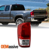For 2016-2020 Toyota Tacoma Pickup Truck Chrome Red Clear Tail Light Driver Left