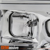 For 11-13 Grand cherokee C-Tube Sequential Turn Signal Projector Chrome HeadLamp
