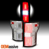 For 2015-2017 Ford F150 [O-LED Tube] Sequential Signal Chrome Tail Lights Pair