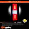For 2015-2017 Ford F150 [O-LED Tube] Sequential Signal Chrome Tail Lights Pair