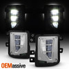 For 2016-2019 Chevy Silverado 1500 [OE Style] LED Clear Fog Light w/Switch Relay