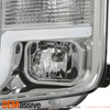 For 2018-2020 Ford F150 Pickup [Halogen Type] Projector Chrome Headlights Pair