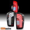 For 2016-2022 Toyota Tacoma Full LED Black Tail Lights Sequential Tube Signal
