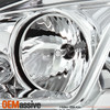 For 06-13 Chevy Impala 06-07 Monte Carlo LED [C-Tube] Projector Chrome Headlight