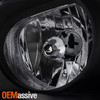 Fits 04-06 Elantra Black Bezel Headlights Front Lamps Driver/Left Replacement