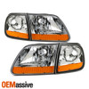 For 97-02 F150 Expedition 97-99 F250 F-150 Heritage Headlights w/ Corner Lights