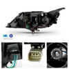 For 2014-2020 Chevy Impala HID/Xenon Non-AFS Projector Black Headlight Passenger