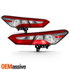 4Pcs Pair Outer+Inner For 2018-2022 Toyota Camry L / LE / hybrid LE Tail Lights