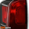 For 2016-2020 Toyota Tacoma Tail Brake Light Pair Driver+Passenger w/Black Bezel
