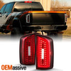 For 2007-2008 Dodge Ram 1500 2500 2009 3500 LED Tube Bar Red Tail Brake Lights