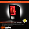 For 07-13 Silverado 1500/2500HD/3500HD LED [C-Tube] Black Tail Light + Headlight