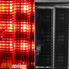 For 2018 2019 Ford F150 LED [C-Tube Light Bar] Black Tail Lamps Pair Left+Right