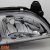 Fits 93-97 Toyota Corolla Chrome Headlights+ Amber Corner Signal Lamps 4pcs Set