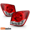 For 2011-15 Cruze 16 Cruze Limited Chrome Red Outer Tail Brake Lights Pair LH+RH