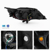 For 2014-2020 Chevy Impala [Halogen Style] Projector Black Headlight Driver Left