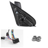 2x [Power Folding] Heat LED Turn Smoke Towing Mirrors For 14-18 Silverado Sierra