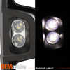 2x [Power Folding] Heat LED Turn Smoke Towing Mirrors For 14-18 Silverado Sierra