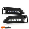 For 2018-2020 Honda Accord Sedan LED Driving Bumper Fog Lights Bezel w/ Switch