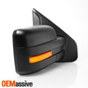 Power Heated Towing Side Mirrors Pair For 04-06 F150 Amber Sequential LED Signal