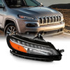 For 14-18 Cherokee LED DRL Bumper Parking Signal Light Passenger Right 2014-2018