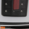 For 2007-2008 Dodge Ram 1500 2500 2009 3500 LED Tube Bar Black Tail Brake Lights
