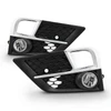 For 2018-2020 Honda Odyssey LX EX EXL Bumper Fog Lights+Bezel Set+Harness+Switch