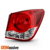 For 2011-2015 Cruze 16 Cruze Limited Chrome Red Outer Tail Brake Light Passenger