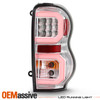 For 2004-2009 Dodge Durango [Dual C-Tube] LED Chrome Tail Lamp Brake Lights Pair