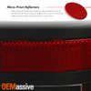 For 1999-02 Silverado Sierra 1500/1500HD/2500/2500HD LED Tube Black Tail Lights