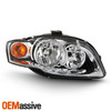 Right Halogen Sty Headlamp For 2005-2009 Audi A4 S4 07-08 RS4 09 Cabriole Chrome