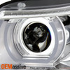 For 09-11 BMW 323i 335i M3 Sedan Halogen 3D Halo Projector Headlight +LED Signal